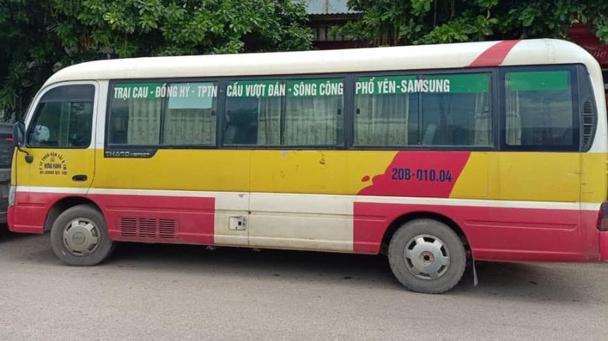 Giờ chạy xe bus số 9 Thái Nguyên được nhiều người quan tâm