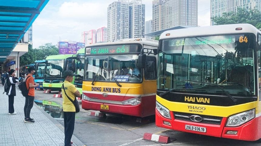 Xe buýt đi Thanh Thuỷ Phú Thọ từ Hà Nội xuất phát từ Mỹ Đình