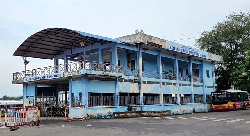 Bến Bính là điểm dừng cuối bến của tuyến xe buýt số 2 Hải Phòng Vĩnh Bảo