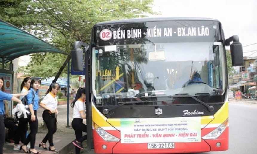 Lịch xe buýt Hải Phòng Vĩnh Bảo cố định theo thời gian