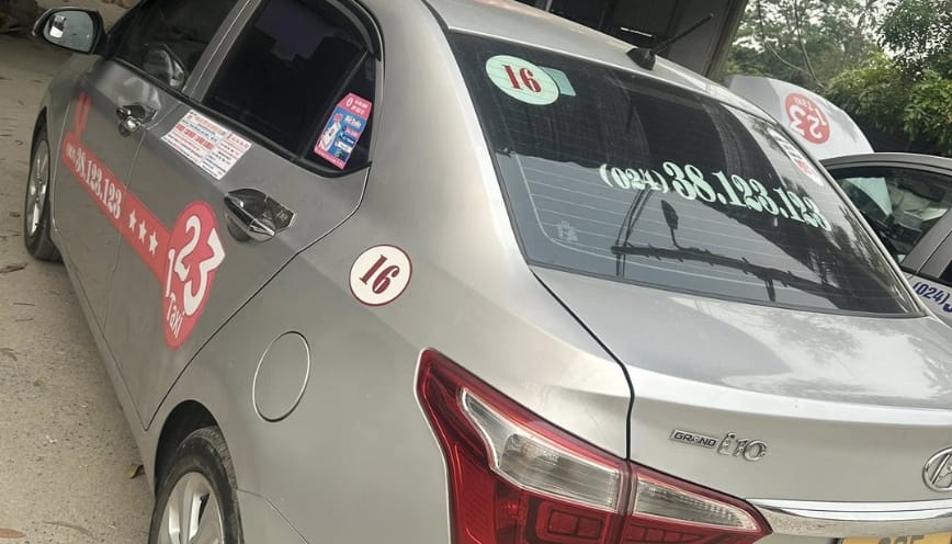 Bảng hướng dẫn đặt xe taxi 123 đơn giản