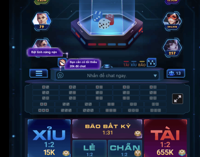 Cách Nhận Diện Nhịp Chơi Trong Sicbo Grand Fortune