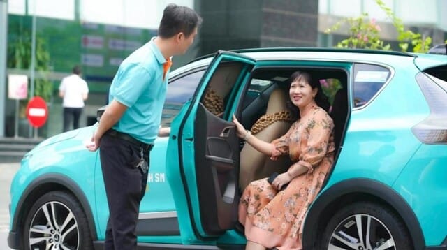 Cách đặt xe chia sẻ cho khách hàng khi chọn taxi xanh SM Hà Nam