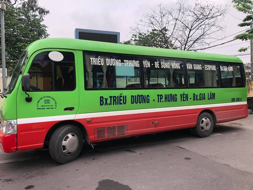 Cập nhập lộ trình xe bus 207 Hưng Yên