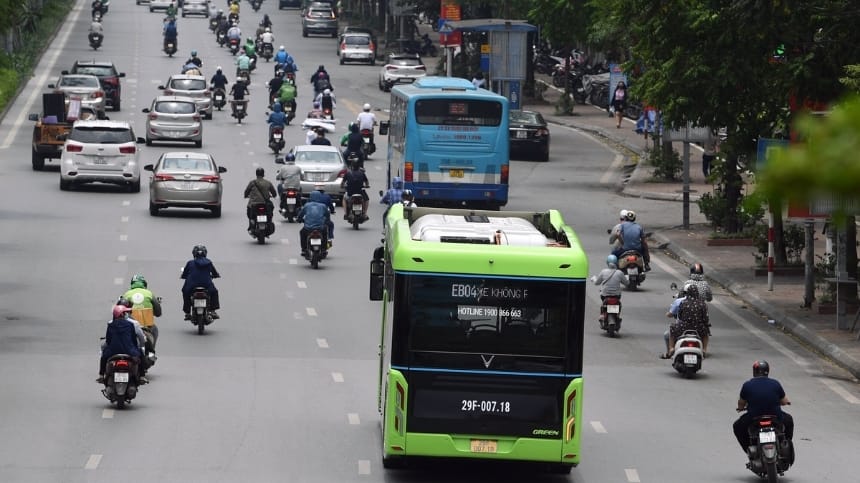 Chi tiết lộ trình xe bus E02 Hà Nội