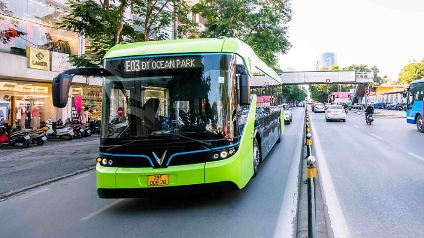 Chi tiết lộ trình xe bus E03 Hà Nội mới nhất
