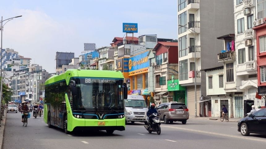 Chi tiết lộ trình xe bus E09 Hà Nội mới nhất