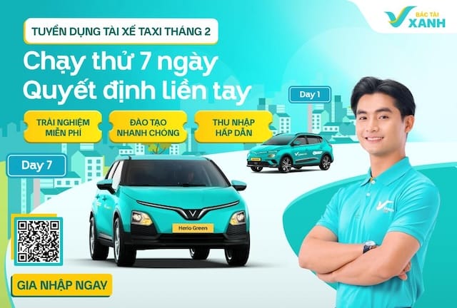 Chương trình 7 ngày trải nghiệm làm tài xế taxi Xanh SM mở ra nhiều cơ hội mới