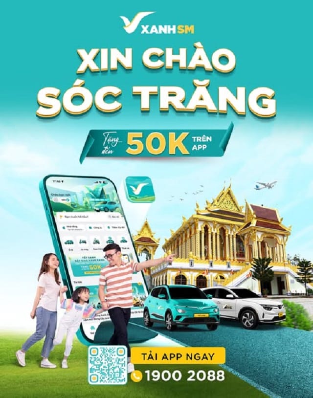 Đặt xe ngay để nhận ưu đãi hấp dẫn từ Xanh SM