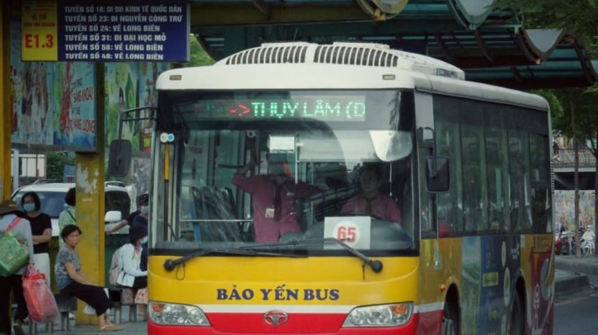 Di chuyển thuận tiện hơn với xe bus số 57