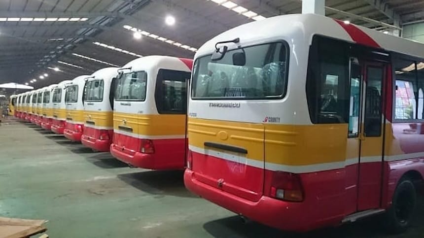 Di chuyển tiện lợi và an toàn bằng xe buýt số 8