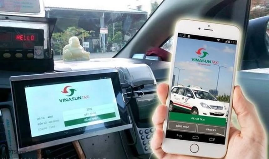 Gọi xe nhanh chóng với app taxi Vinasun Gia Lai