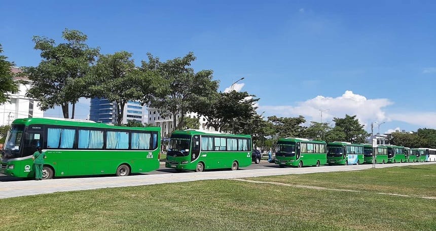 Hành khách thuận tiện sử dụng xe buýt để di chuyển từ Quảng Ngãi đi Sơn Hà