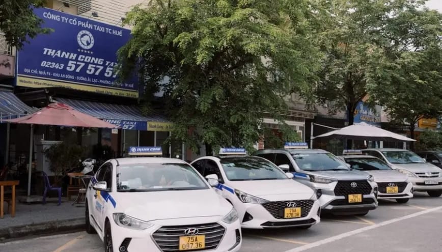 Hình ảnh trụ sở của thương hiệu taxi