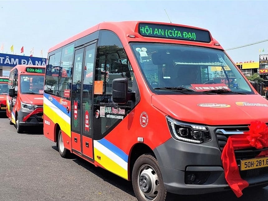 Khu vực trả khách tại Bến xe Trung tâm Đà Nẵng