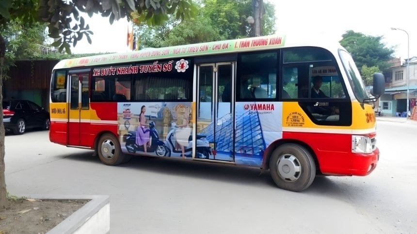 Lộ trình chi tiết tuyến xe buýt số 2 Thanh Hoá