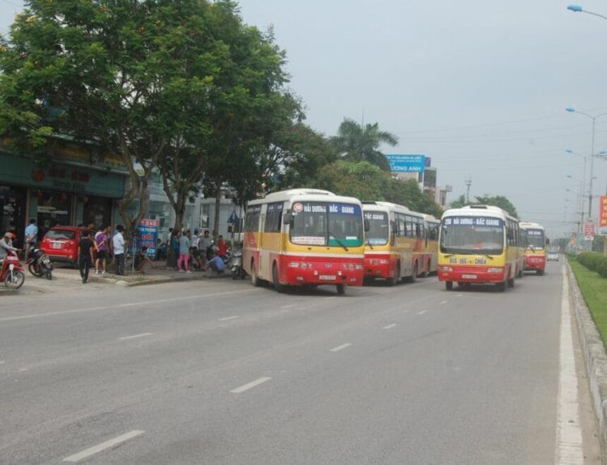 Lộ trình di chuyển và các trạm dừng chân