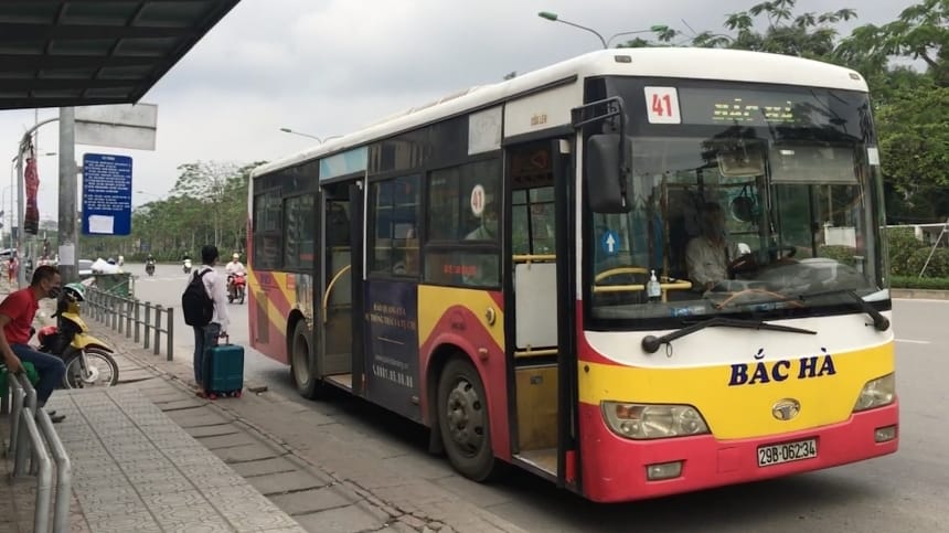 Lộ trình xe bus 41 Hà Nội mới nhất
