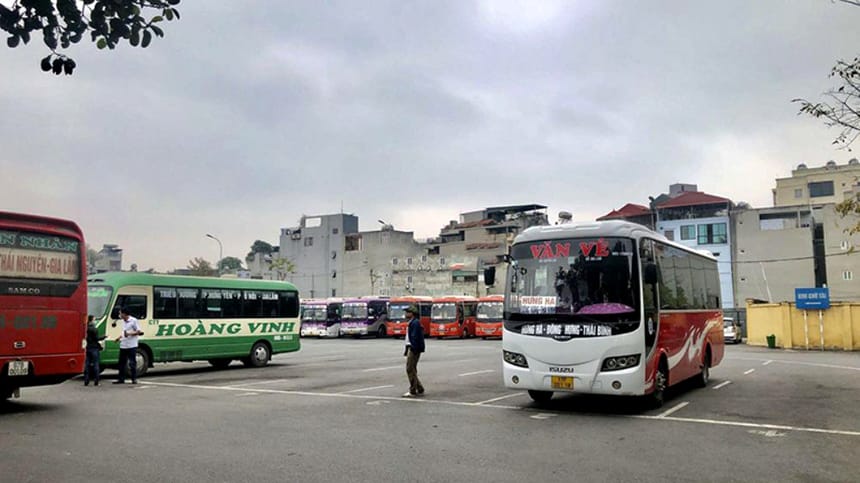 Phúc Yên chính là điểm dừng cuối và cũng là nơi giao tuyến với các chuyến xe bus Hà Nội
