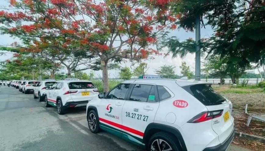 Sun Taxi hãng uy tín, được đánh giá cao