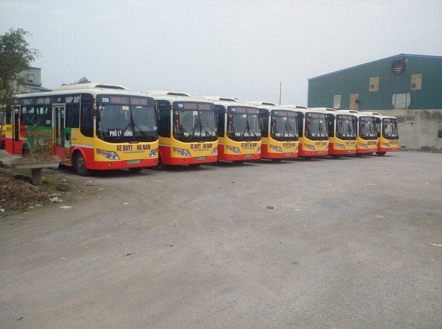 Tần suất của mỗi chuyến bus 02 Hòa Bình - Hà Nam sẽ giao động trong khoảng từ 45 - 60 phút