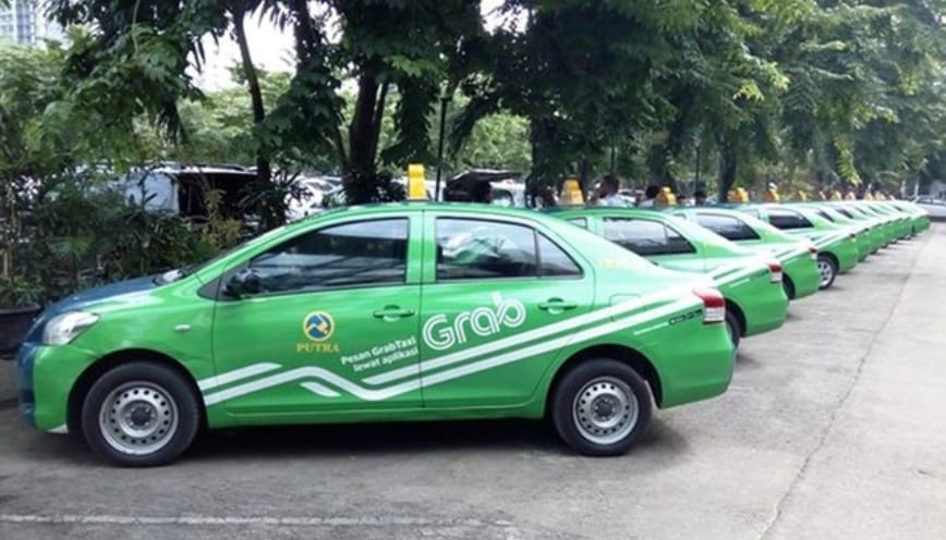 Taxi Grab xuất hiện trên nhiều tuyến đường ở Pleiku