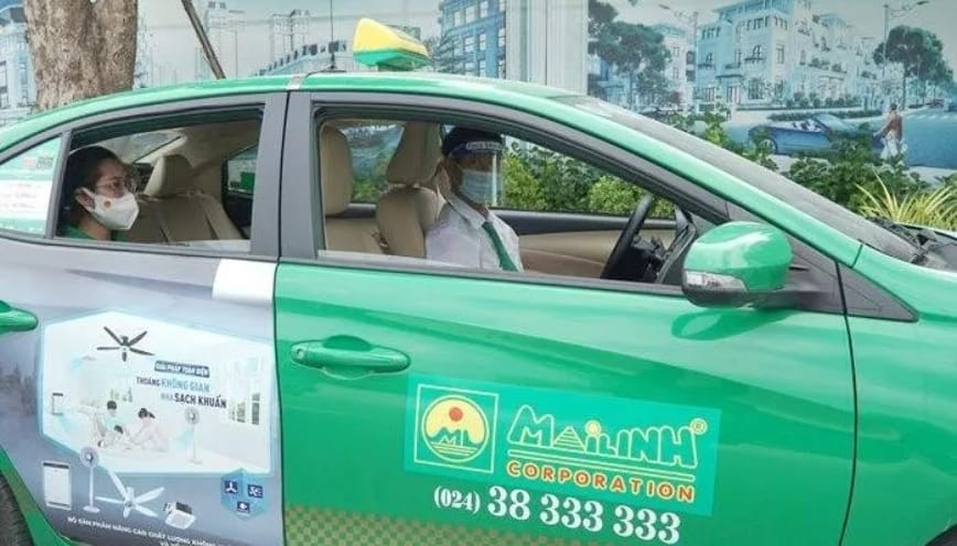 Taxi Mai Linh là thương hiệu lớn có độ phủ sóng rộng khắp