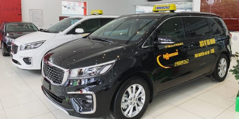 Taxi Mai Hoa chiếm được tình cảm của hành khách với dàn xe 100% Sedona 7 chỗ cao cấp
