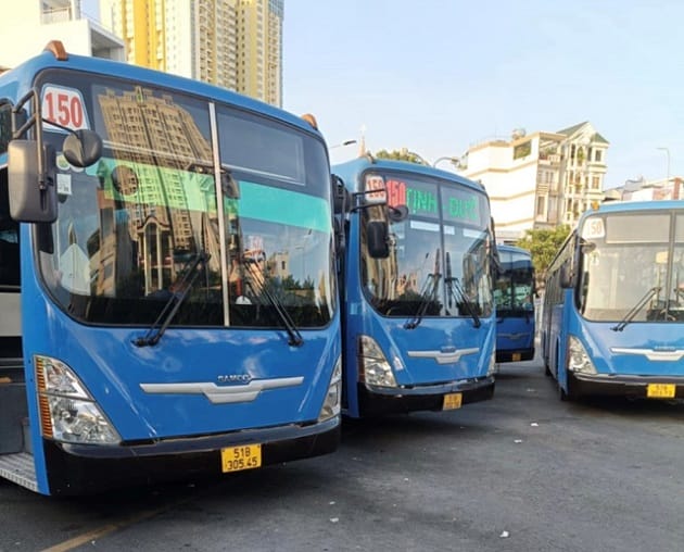 Tuyến bus hoạt động 2 chiều
