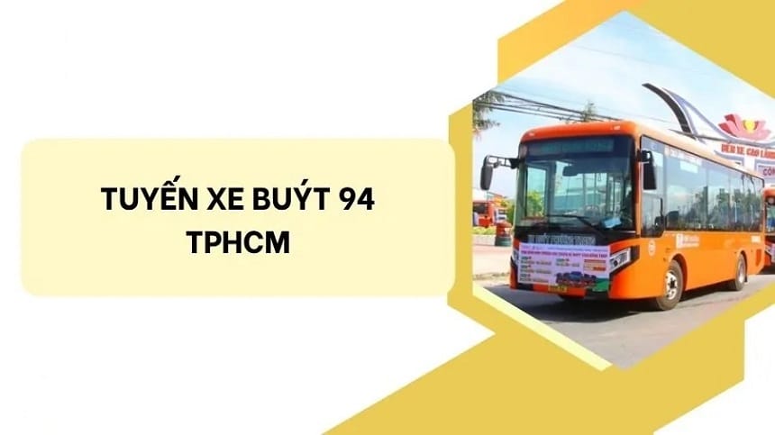 Tuyến xe buýt 94 TP.HCM "mạch máu" nối liền trung tâm với ngoại thành