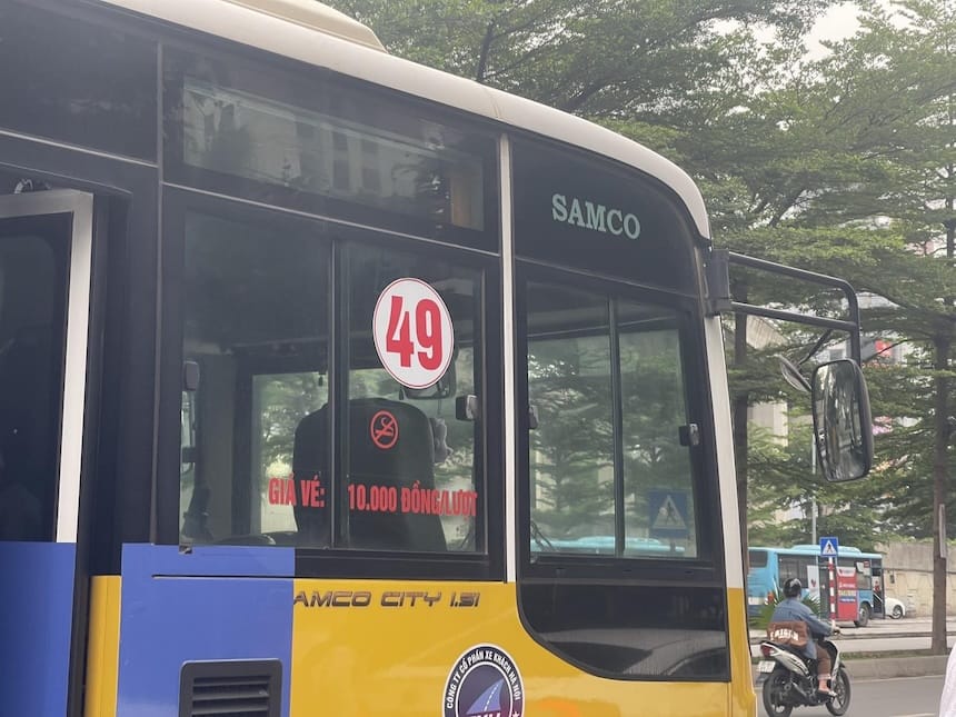 Tuyến xe đi qua những điểm giao thông quan trọng
