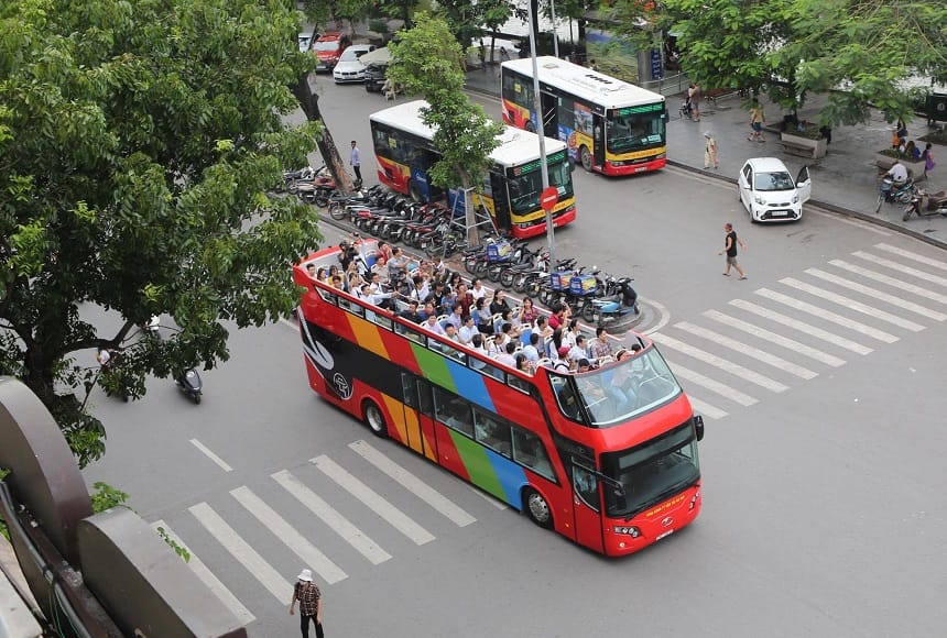 Xe bus mang lại cảm giác thú vị khi trải nghiệm