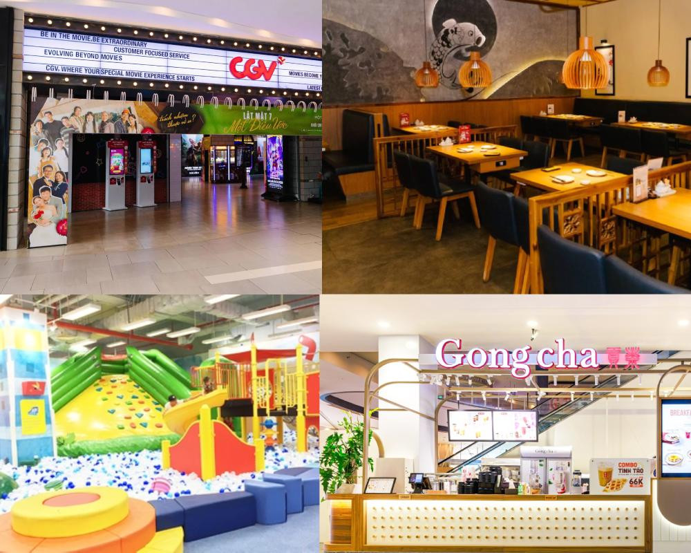 AEON Mall Tân Phú là nơi tập trung các địa điểm ăn uống và vui chơi hấp dẫn cho mọi lứa tuổi