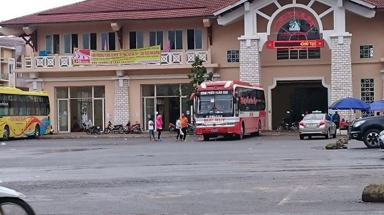 An ninh chặt chẽ tại bến xe khách Sapa