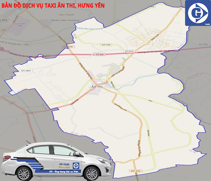 Ảnh mô tả việc tìm kiếm thông tin taxi tại Hưng Yên