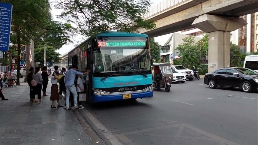 Lộ trình xe bus 103B Hà Nội: Cập nhật mới nhất năm 2025