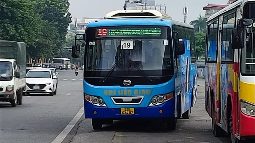 Lộ trình xe bus Hà Nội