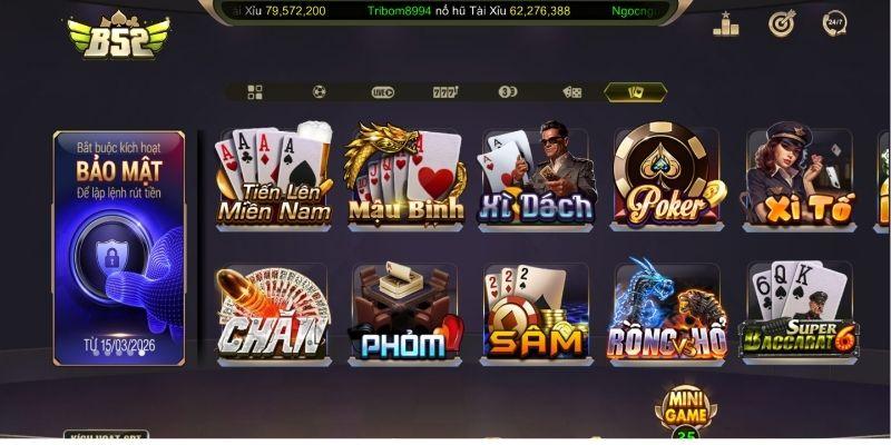 Giới thiệu sơ lược về trò đánh bài chắn B52club