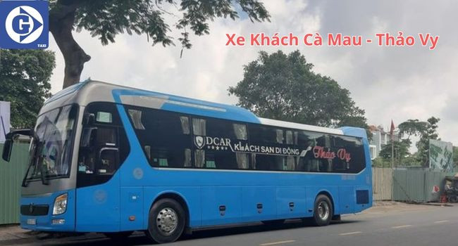 Bãi đậu xe của một hãng xe khách hoạt động tại Cà Mau