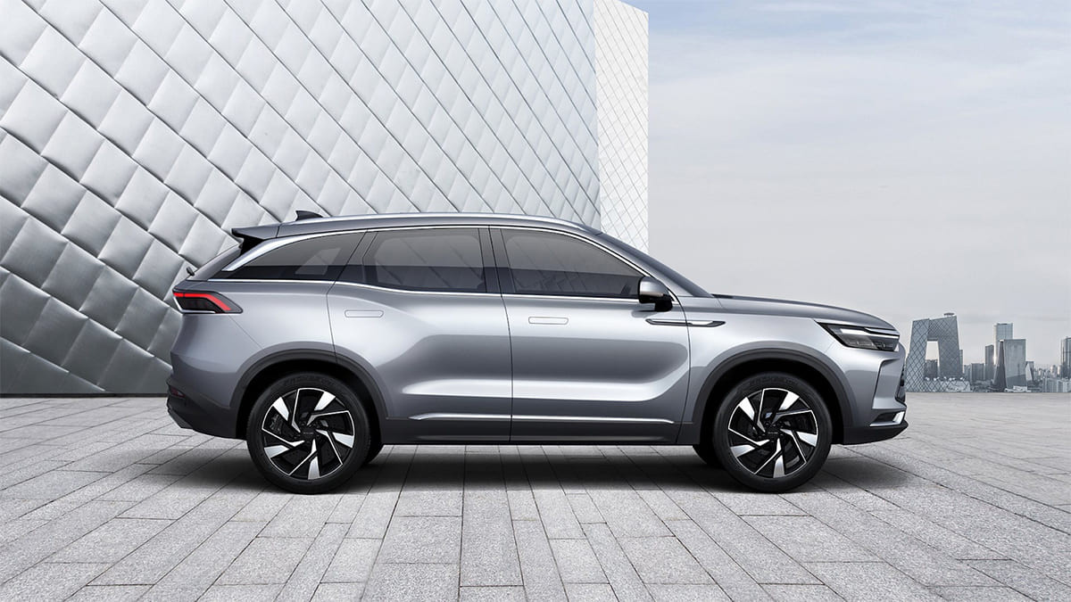 BAIC Beijing X7 với thiết kế lưới tản nhiệt mới trẻ trung
