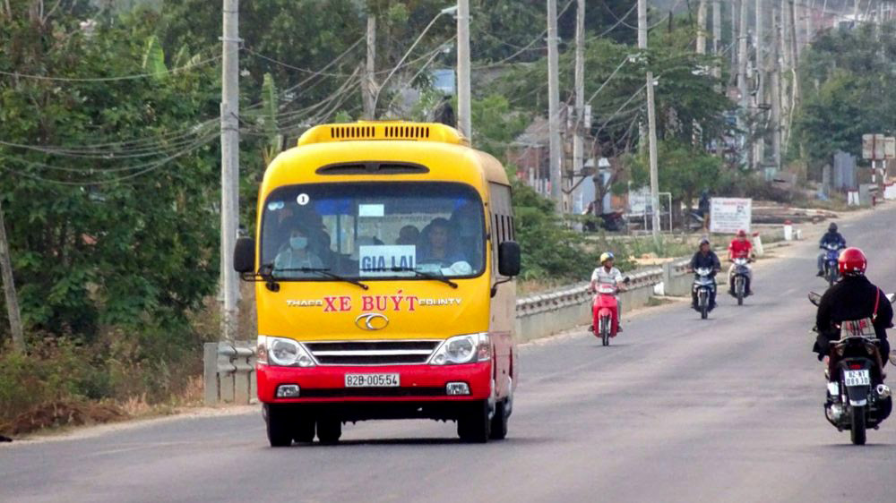 Bạn có thể sử dụng các tuyến xe buýt để đến bến xe Kon Tum