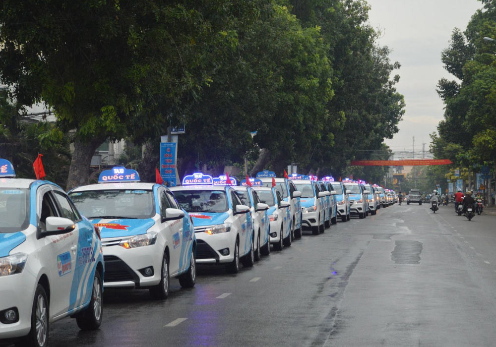 Bản đồ phạm vi hoạt động rộng khắp của Taxi Quốc Tế tại Bình Thuận