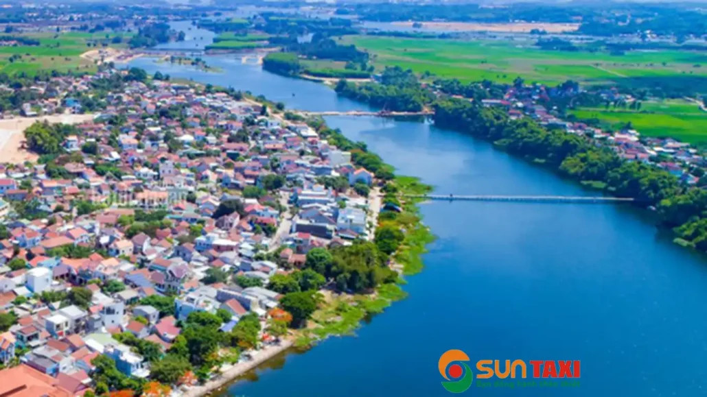 Bản đồ vị trí thị trấn Châu Ổ Bình Sơn