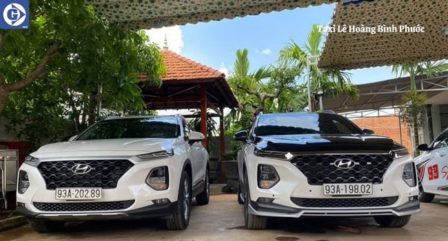 Bảng hiệu một số hãng taxi truyền thống tại Bình Phước