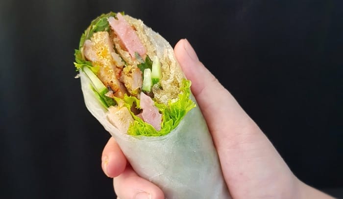 Nguyên liệu bánh cuốn Bình Định rất đa dạng
