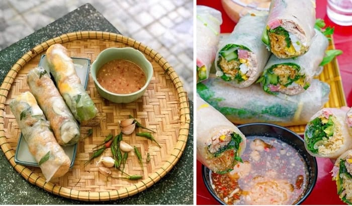 Bày trí và thưởng thức món bánh cuốn Bình Định