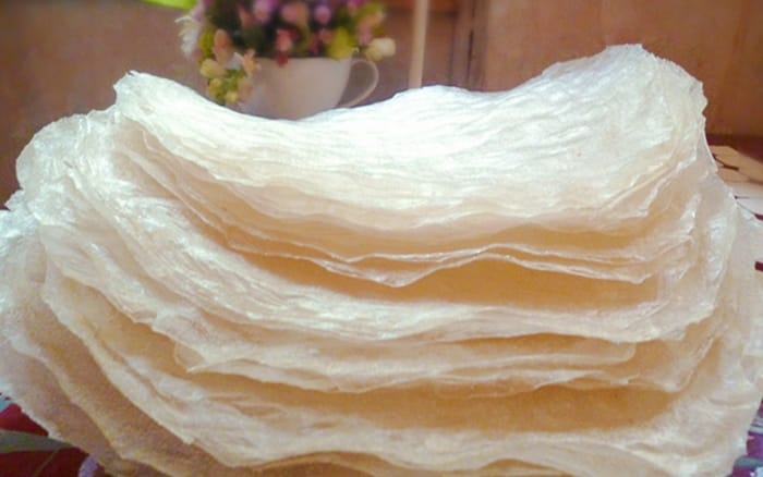 Cách làm bánh tráng mì Bình Định dẻo thơm trứ danh