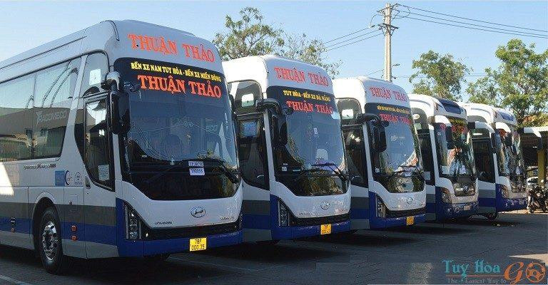 Bên trong một xe khách giường nằm khởi hành từ Bến xe liên tỉnh Phú Yên