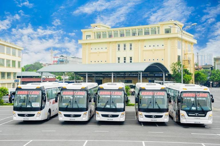 Bên trong xe giường nằm trên các tuyến dài từ Bến xe Cầu Rào