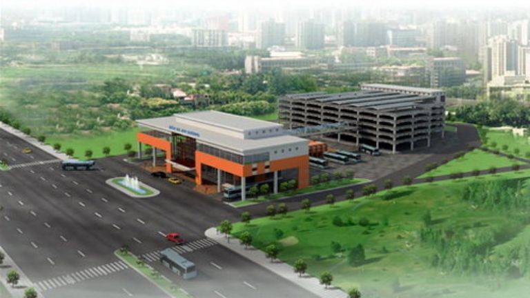 Bến xe An Sương toàn cảnh rộng lớn